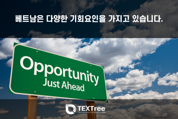 베트남에는 다양한 기회요인이 있습니다.